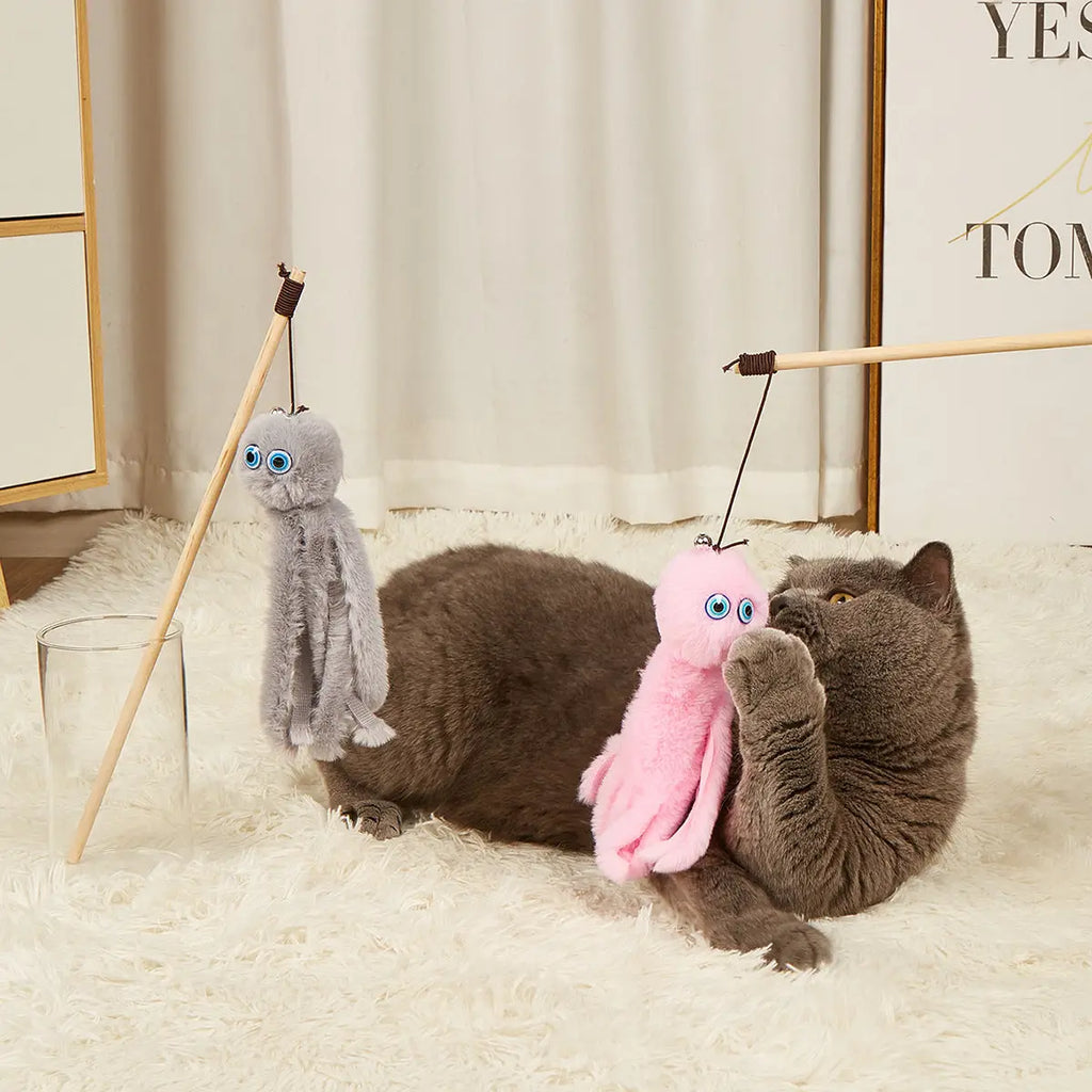 Moo - Octopus Cat Teaser Wand